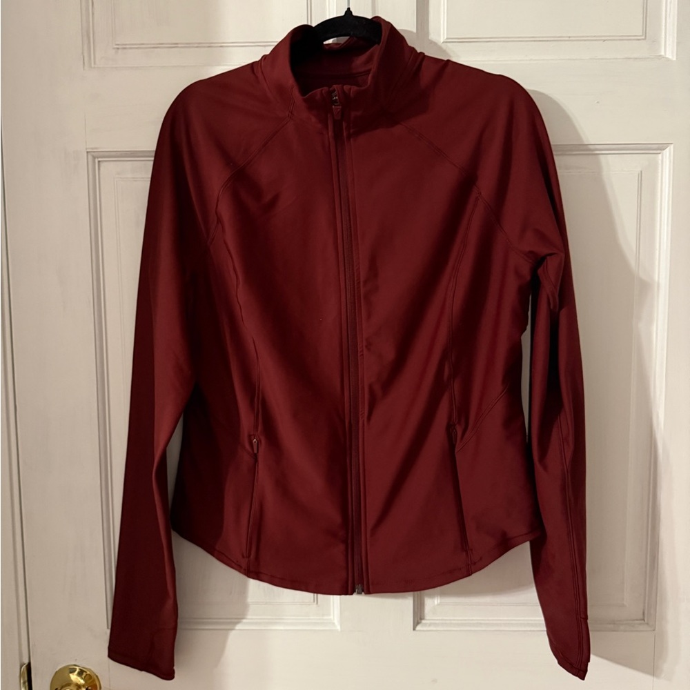 Old Navy Women's Deep Red Utility Jacket